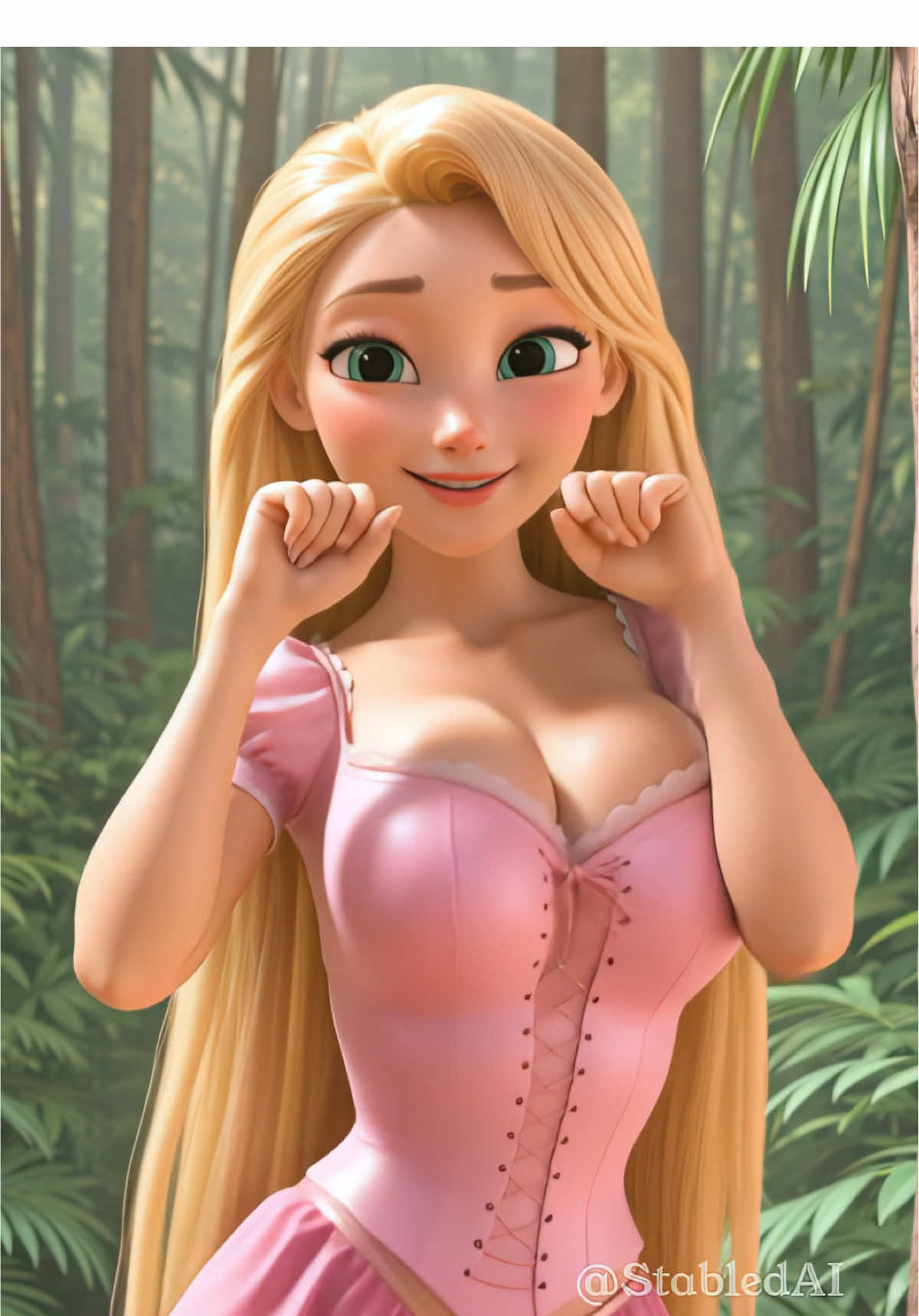 Rapunzel #tangled #rapunzel #dance #disney #anime 