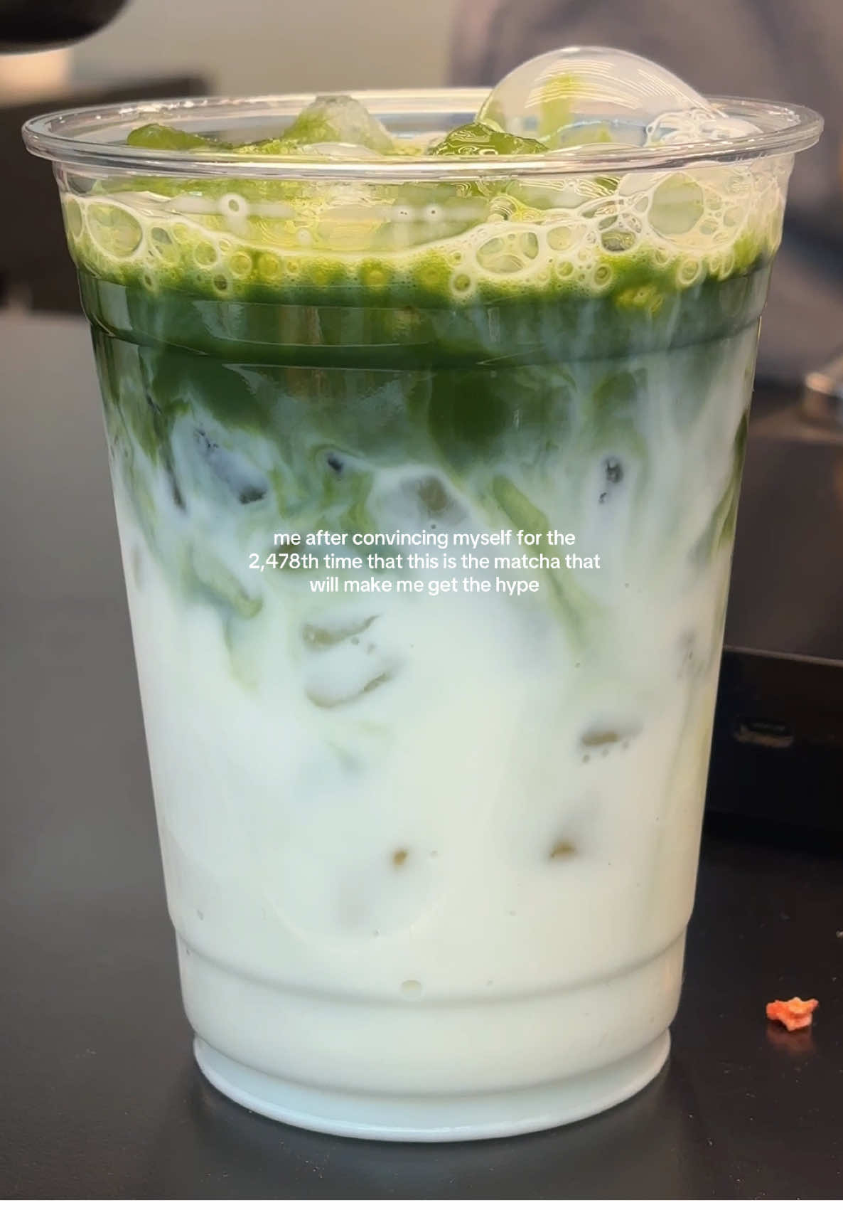 this one wasn’t badddd but forever a coffee girly - pro coffee lovers unite #matcha #matchatok #coffee #coffeetiktok #icedcoffee #icedlatte 
