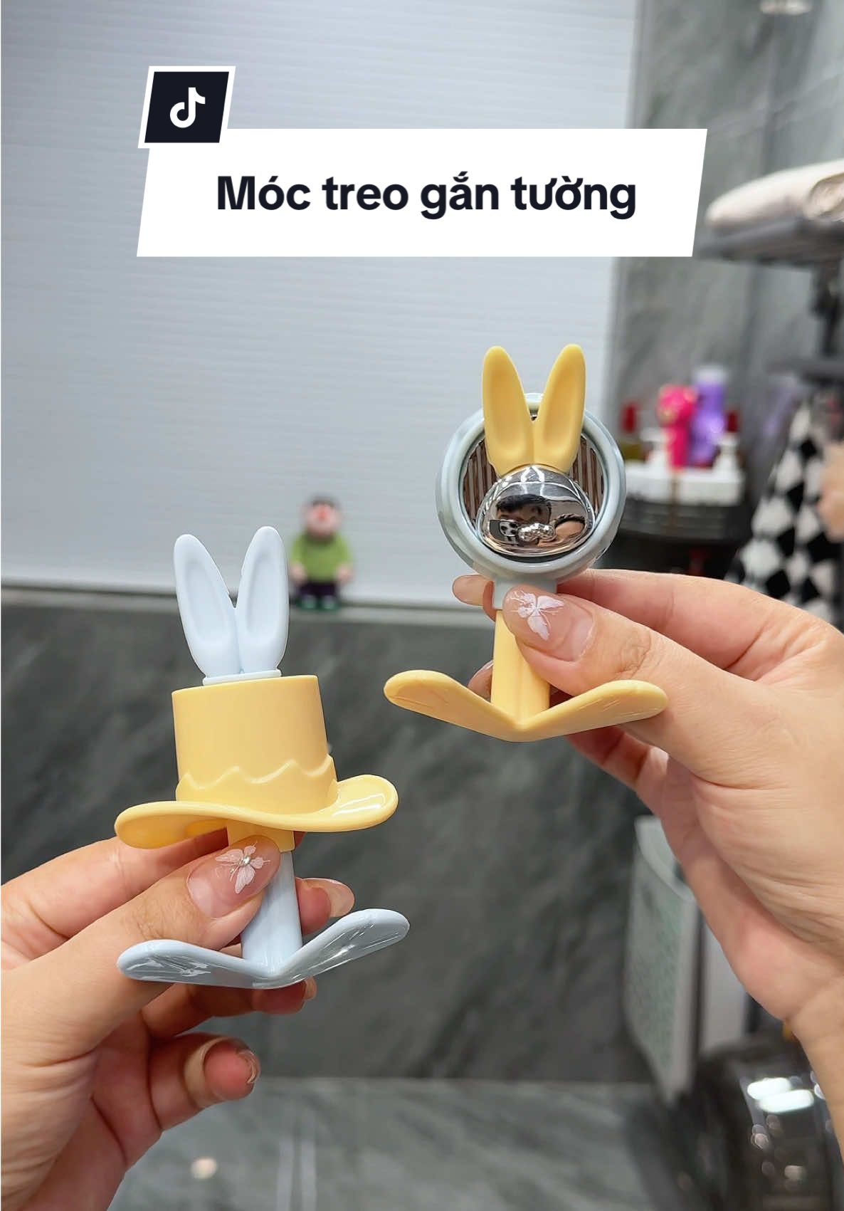 Móc treo gắn tường xinh 🐰 #moctreo #moctreogantuong #moctreododanang #decorsiuxinh 
