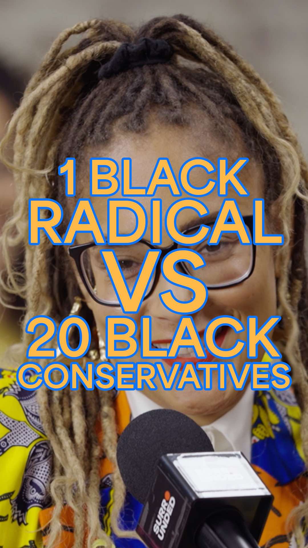 1 black radical vs 20 black conservatives, featuring @Amanda Seales this Sunday on #surrounded
