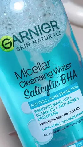 Sạch sâu , dịu nhẹ , dưỡng ẩm - 3 từ dành cho tẩy trang Ganier #chamda #garnierpartner #TikTokFinds #depdachieu #skincare 