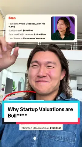 don’t get fooled by the paper valuations
