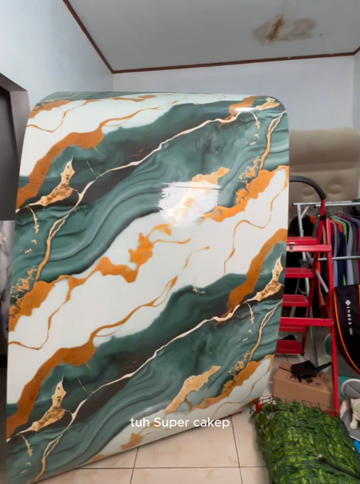 Membalas @harr.nissrina Wallpaper dinding vinyl - wallpaper dinding marmer #wallpapwrvinyl #wallpapermarmer #walldecor #wallpaperstiker #ModalKontenDoang