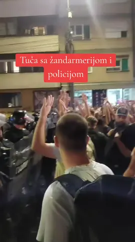 #tiktoklive #livehighlights #niš #policija #žandarmerija #građani #studenti #protest 