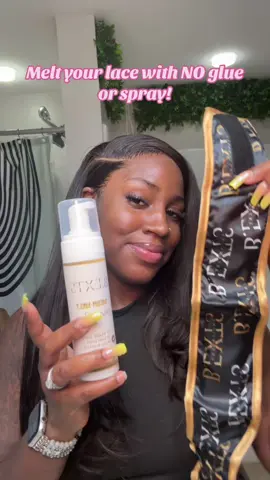 The perfect duo for a flawless melt! #fyp #lacemelt #gluelesswiginstall #viral