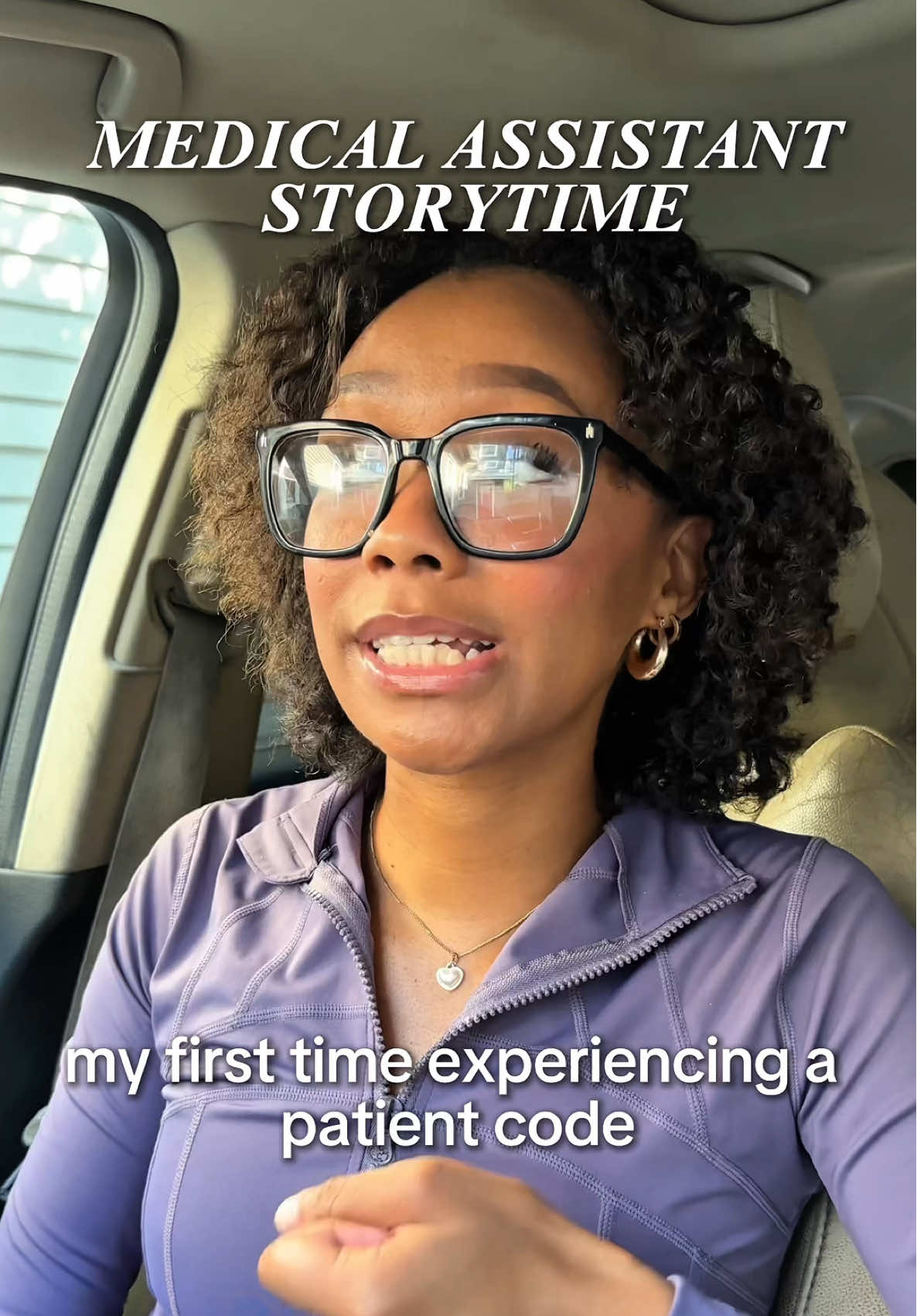Medical Assistant Storytime: My first time experiencing a patient coding. If you were a medical assistant let me know any stories you have too!!  #medicalassistant #premed #collegestudent #premedstudent 