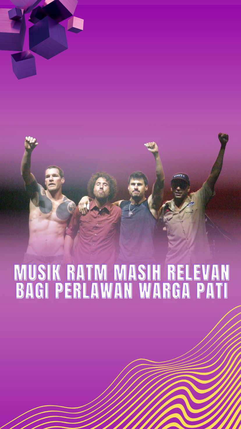 The protest in Pati, Central Java, is a stark reminder that the fight against an oppressive “machine” knows no bounds. Much like the fiery spirit of Rage Against the Machine, thousands of Pati residents took to the streets, rejecting a drastic 250% increase in land and building taxes and other controversial policies. This rebellion echoes the core themes of RATM’s music, a vocal stand against economic injustice, arrogant authority, and systemic oppression. It proves that the anger of the people can transform into an unstoppable collective force, demanding accountability and change. The Pati protest is a powerful proving that the legacy of protest music is alive and well in the hearts of those who dare to resist. #soundtainment #behindthesound #rageagainstthemachine #pati #bupatipati  