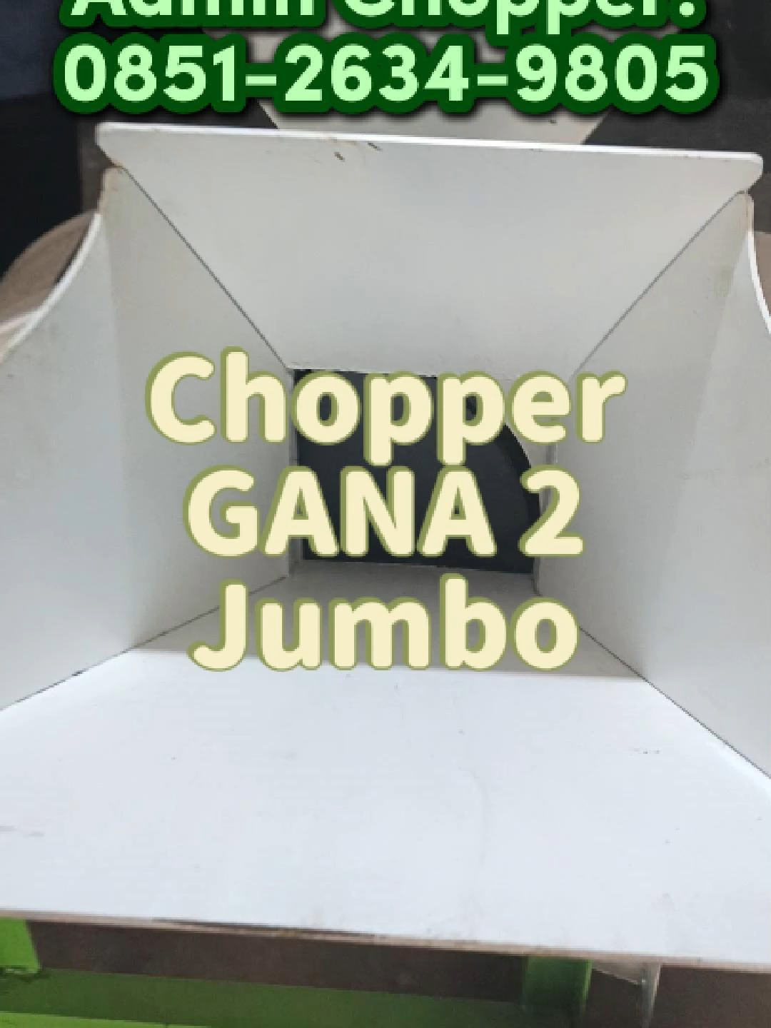 Butuh produksi pakan cepat dan banyak? Chopper GANA 2 hadir dengan piringan 40 cm dan tenaga 9 HP untuk hasil maksimal. Cocok untuk peternakan yang butuh efisiensi waktu & tenaga. Info lebih lanjut langsung ke Admin 0851-2634-9805