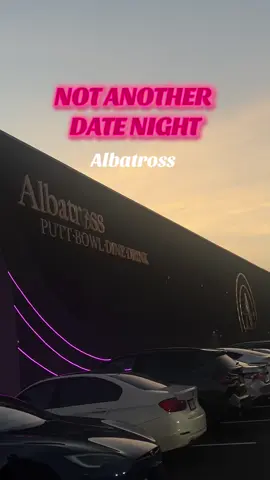 Albatross is cute for a weekday date night - low lift, get out the house type vibe despite it being dubbed the “world’s largest” venue for mini golf, luxury bowling, and nightlife.  There’s a few other concepts in the same complex to (expensively) bounce around to if you’re looking for more entertainment — TopGolf, iFly, Supercharged 