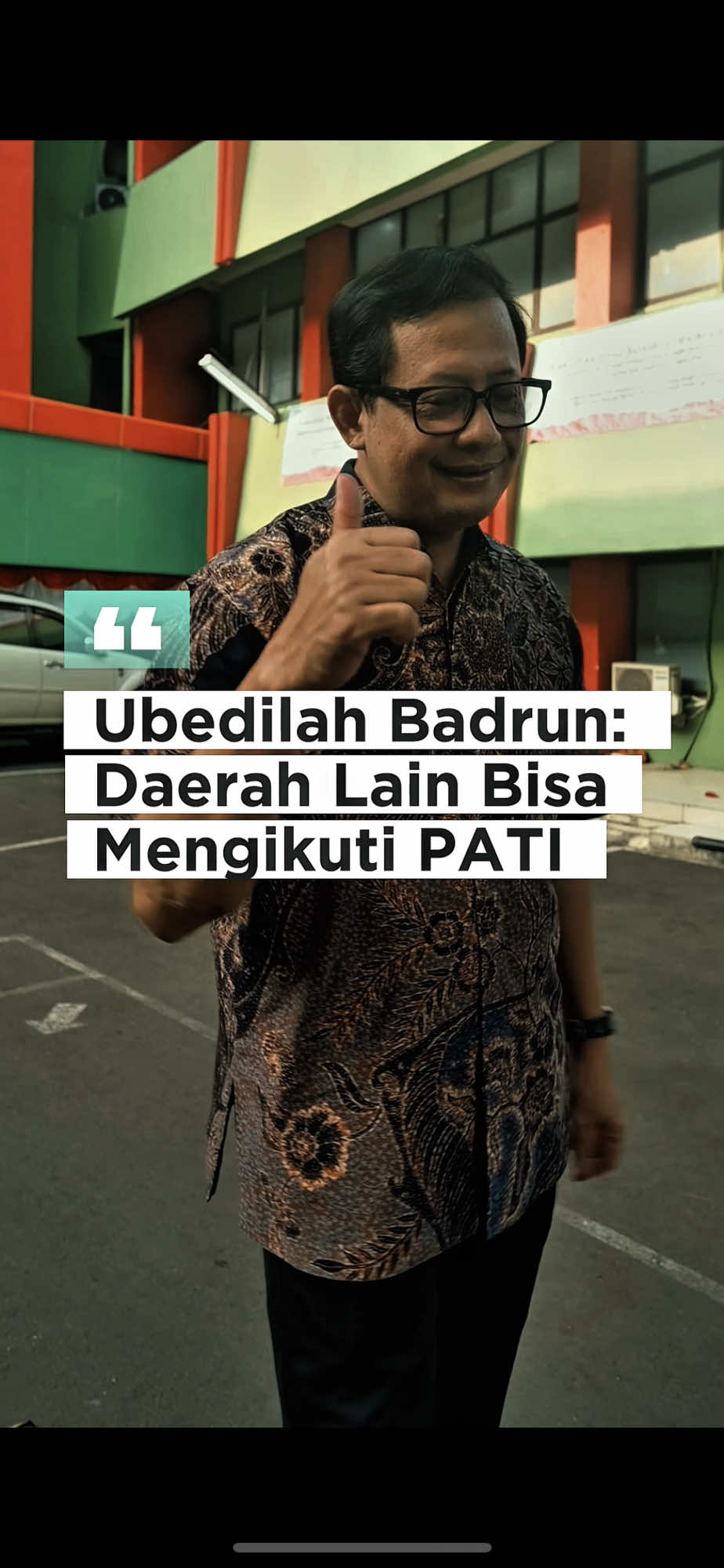 Ubedilah Badrun mengingatkan bahwa daerah lain bisa saja menyusul Pati 😡