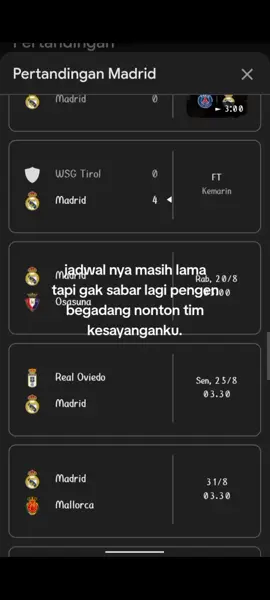 gak sabar lagi.#realmadrid #madridista #jadwalmadrid #fansmadrid #fyppage 