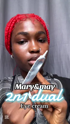 Bye bye to hyperpigmentation thanks to this eye cream  @Mary&May Official  #marynmay #marynmaypopchallenge #eyecream #kbeauty #txa   