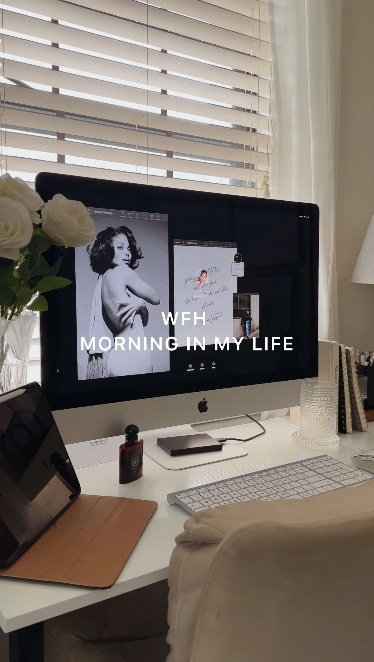 Peaceful mornings are what keeps me going. #workfromhomevlog #peaceofmind #homeoffice #deskdecor #cozyworkfromhome @lemme @CYKLAR @Kiehl's Since 1851 @LOCCITANE @Phlur Fragrances @Jo Malone London @TheraBreath US @Euthymol US @LaRochePosayUS @Innsfree @Burt’s Bees UK @Good Molecules 