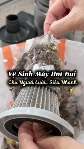 Tăng tuổi thọ cho máy hút bụi. Nếu vệ sinh như này #lananhnhacua #lananhne92 #vesinh #nhacuadoisong #vesinhnhacua 