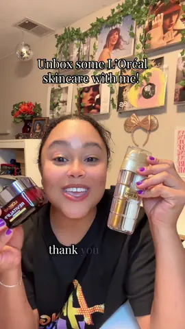 Unbox some @loréal paris usa skincare with me! #umboxing #skincare #lorealparis #fyp 