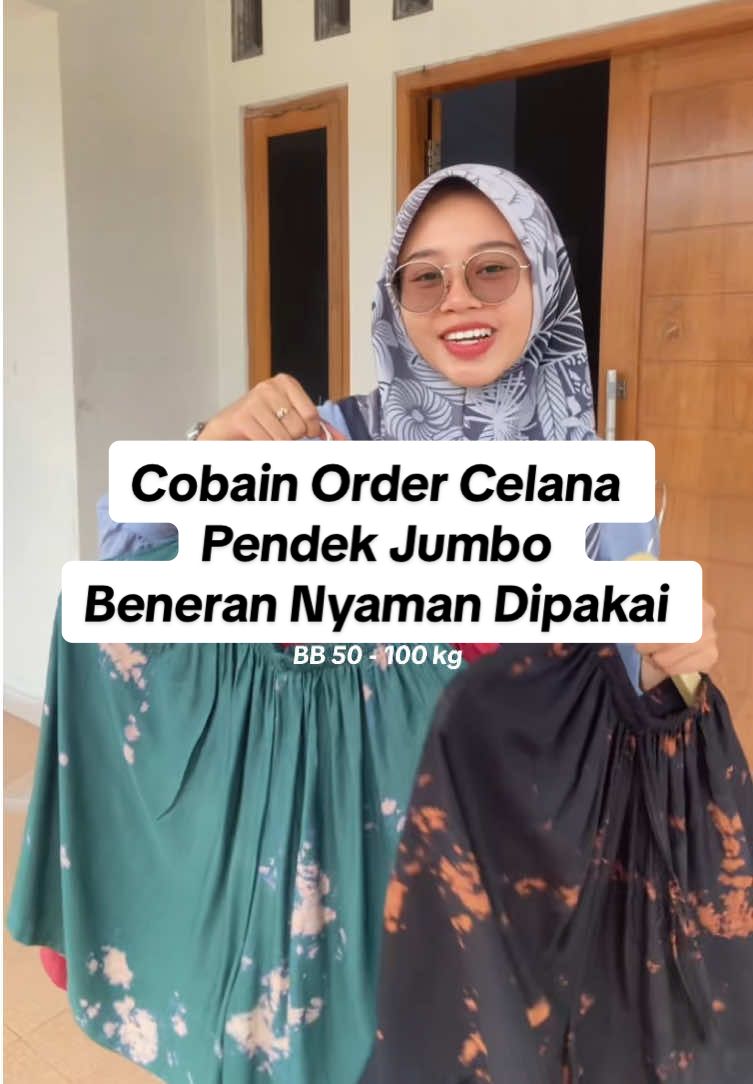 nyaman loh dipakai #celanawanitamurah #celanapendek #celanapendekwanita #celanajumbo 