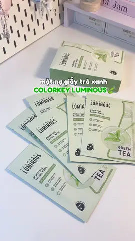 Đắp xong da mịn mướt thích cực😚#colorkeyvn #colorkeyluminous #matnaden #matnatraxanh #xh 