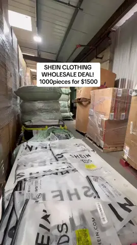 🔥 1,000 brand-new pieces per bag – Boys & Girls 💲 $1500 per bag Perfect for resellers, boutiques & online sellers 📦 Don’t miss out – stock up now! 🚀 #SheinWholesale #ClothingPallet #LiquidationDeals #WholesaleFashion #ResellerLife #ClothingResale #SheinClothes #WholesaleClothing #TikTokMadeMeBuyIt #BoutiqueLife #SideHustle #FashionReseller #ClothingBusiness #WholesaleFinds