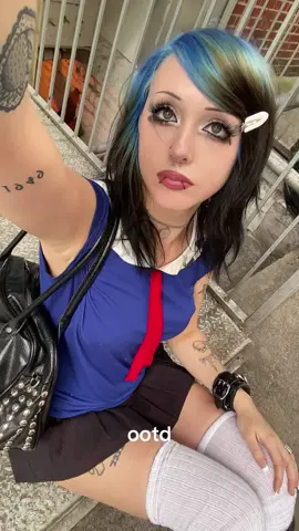 casual wednesday look #fitcheck #alt #sailormoon 