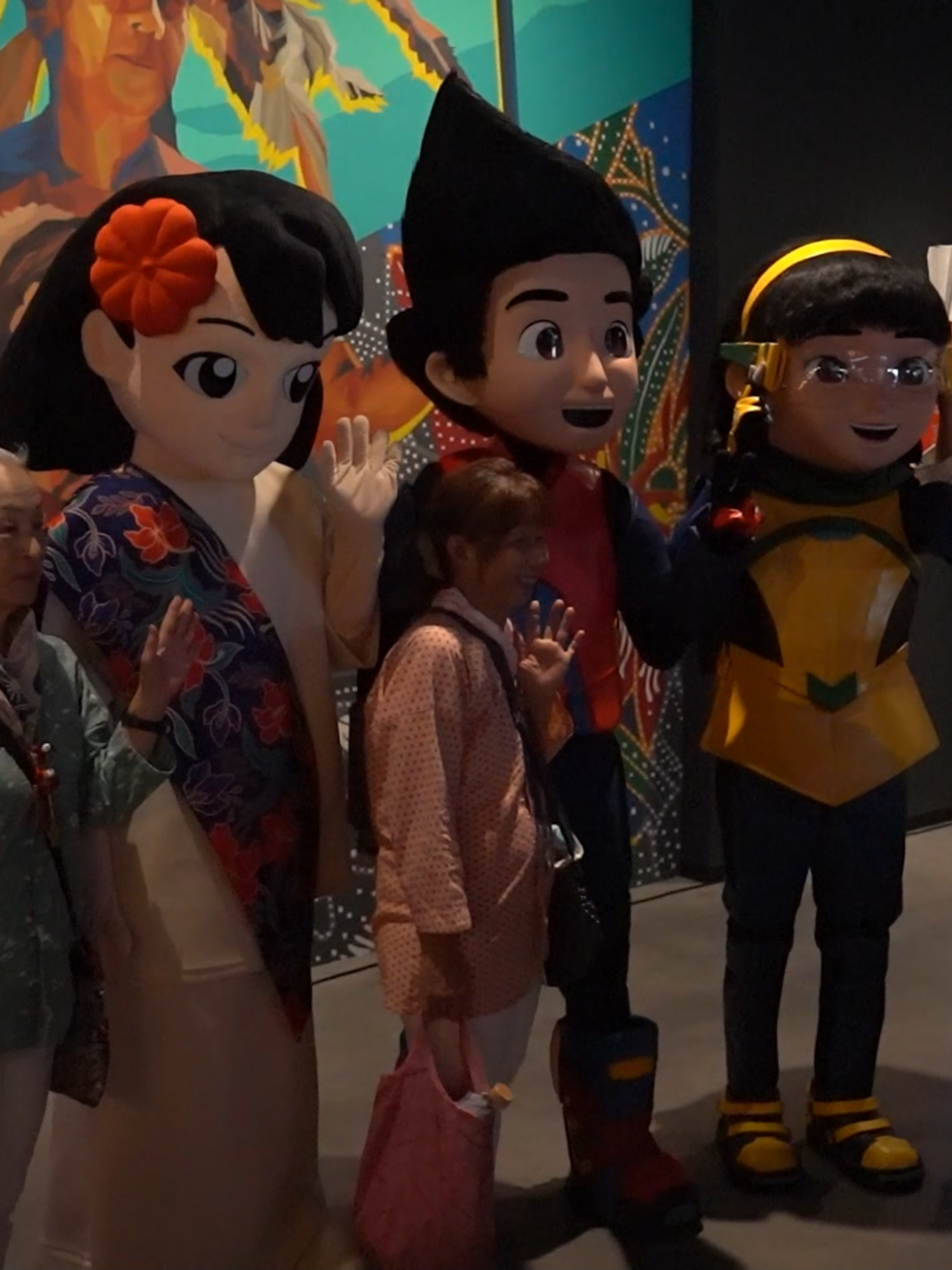 🇲🇾✨ Lina and Ejen Ali are on a Special Mission! Lina, our beloved mascot brings Ejen Ali & Ejen Alicia - from the animated series Ejen Ali - on a special tour around Malaysia Pavilion, Expo 2025 Osaka. Join this lovable trio as they discover the story of Malaysia, from technology to tradition and from unity to innovation, all in one place! #MalaysiaPavilion #Expo2025Osaka #LinaMPMascot #EjenAli #PavilionTour #WeavingTheFuture