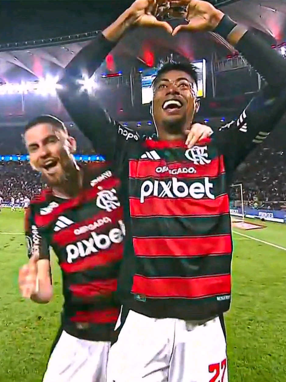 FLAMENGO VENCE INTERNACIONAL POR 1X0 NA LIBERTADORES, COM GOL BRUNO HENRIQUE!!! #flamengo #internacional #libertadores #futebolbrasileiro #edit 