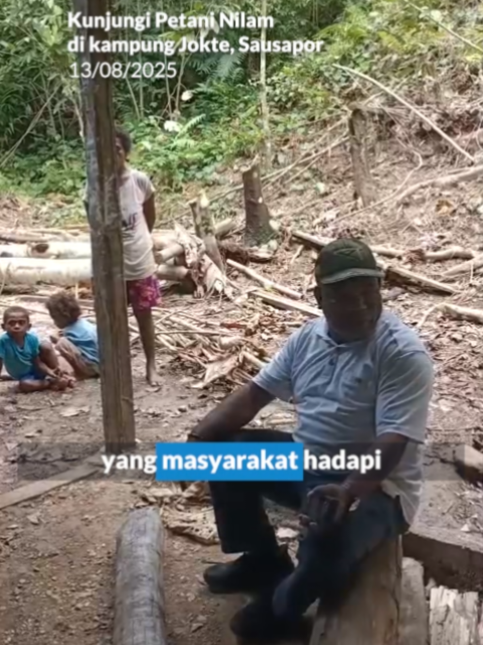 Wakil Bupati Tambrauw Paulus Ajambuani,S.H kunjungi Petani Nilam di kampung Jokte, distrik Sausapor, Kabupaten Tambrauw. #wakilbupatitambrauw #pemimpinhebat #petani #fyp 