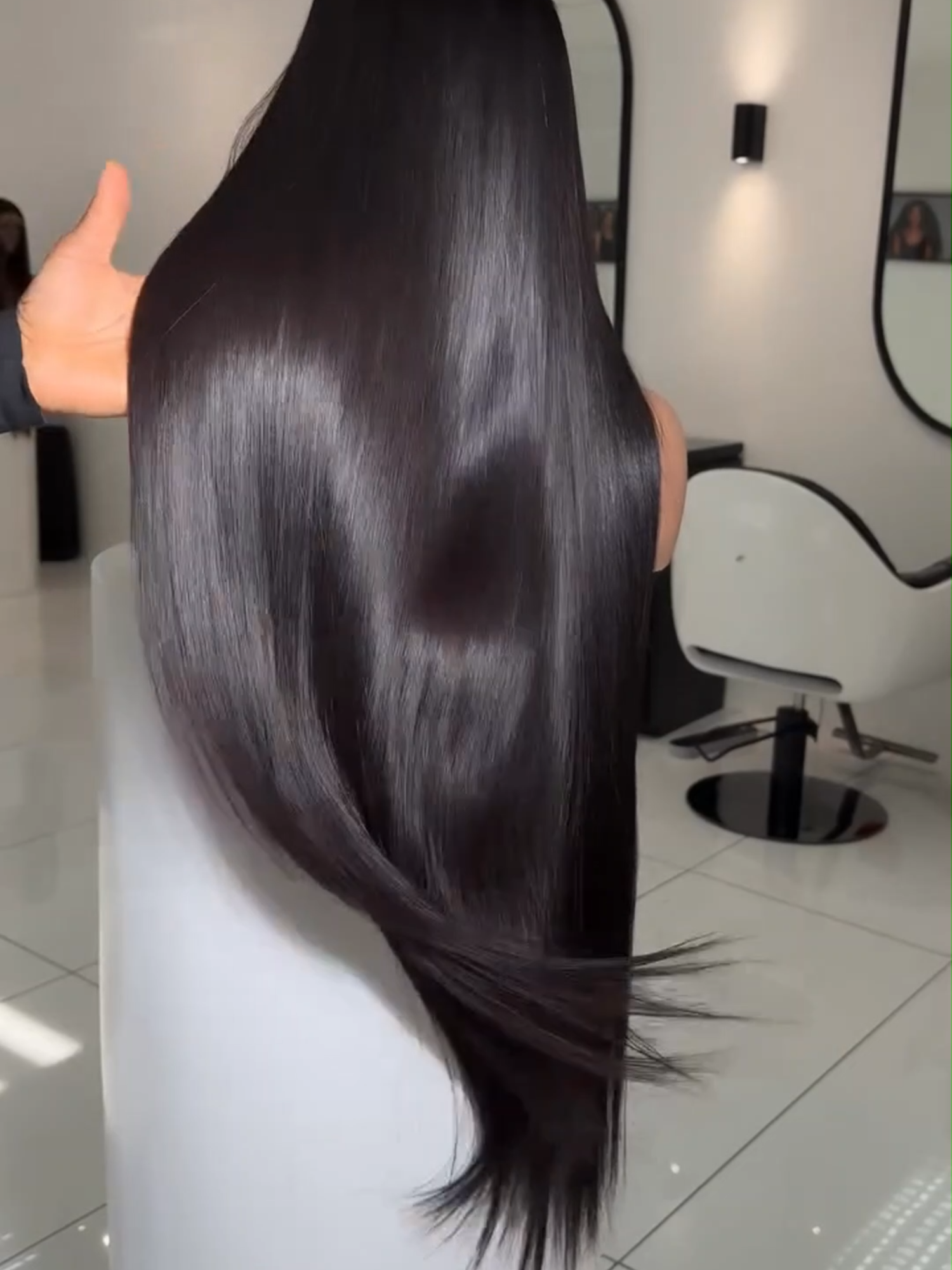 Undetectable lace, soft texture, and a natural flow that moves with you🙌🏽 Hair: Pull & Go Glueless Straight Hair Wig  #tinashehair #wiginstall #gluelessinstall #weargowig #hairtok #wigs #wigforbeginner #backtoschool #wigforblackwomen #humanhairwig #blackgirlmagic #naturalhair #luxuryhair #beginnerfriendly #readytowearwigs #straighthairwig #silkpress