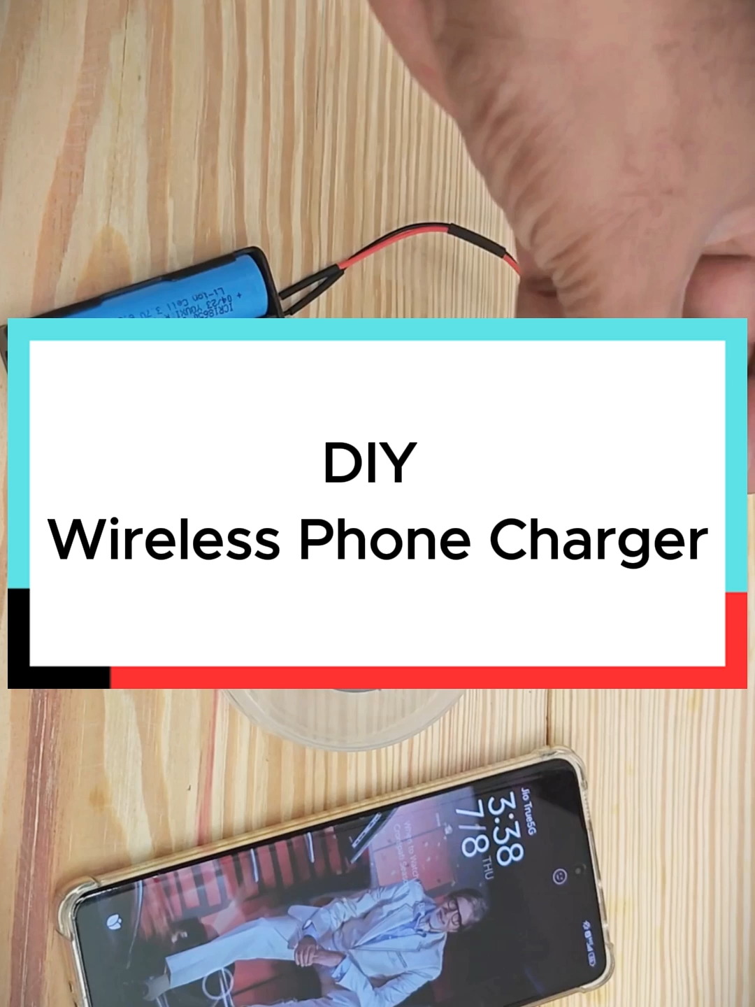 DIY Wireless Phone Charger. #diyelectronics