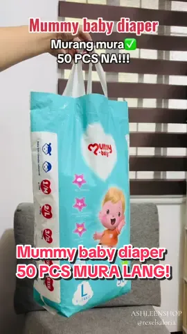 Nakatipid kana sulit kapa sa ganda ng quality ng diaper na tu✅😍 Sale as of August 14,2025! #Mummybabydiaper #Mummybaby #diaper50pcs #babydiaper #diapers 