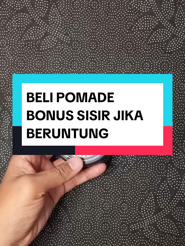 Pomade aromanya nagih, coklat kopi+biskuit  #pomadecowok #pomadeindonesia #pomadeshantosromeo #minyakrambut 