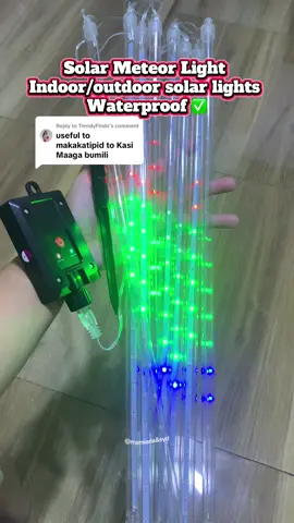 Replying to @TrendyFinds waterproof Hanging solar LED lights. Christmas decor for Bermonths #solarlights #ledlights #christmaslights #christmassolarlights #tiktokmademebuyit 