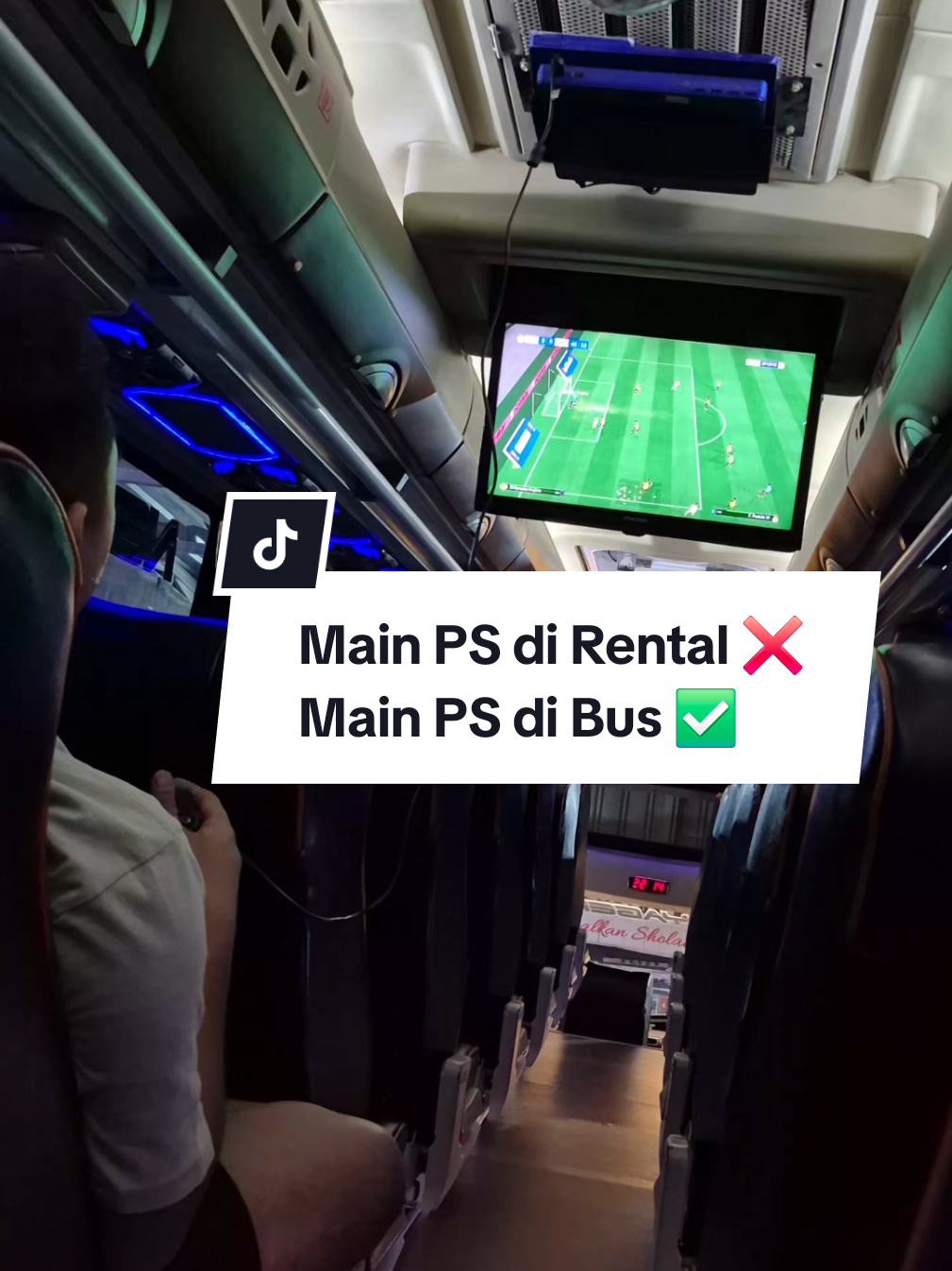 PLAYSTATION ON THE BUS #promomakanmerdeka #sndtransport #sewabusdemak #sewabusdemak #sndtransdemak 