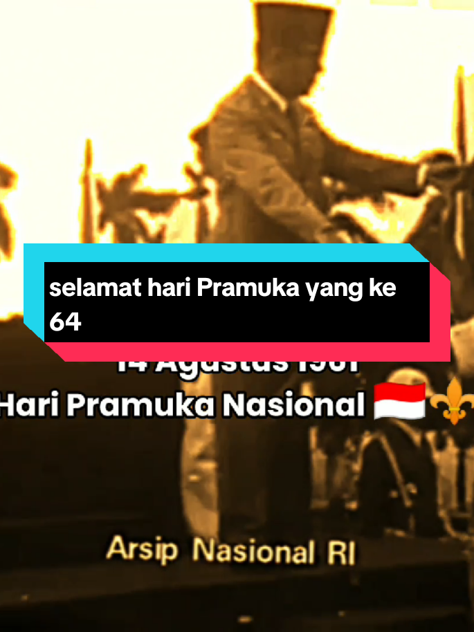 K.R.P✓| Mengucapkan selamat ulang tahun Pramuka yang ke 64 tahun 🤩🥳 [14 Agustus 1961-14 Agustus 2025]  