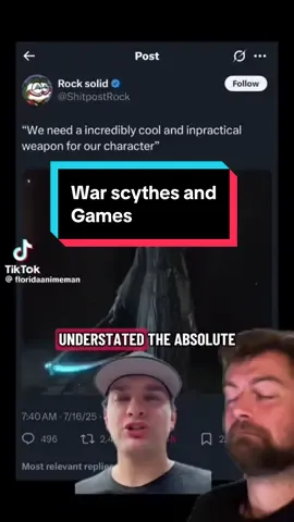 Scythes get way too much support I swear #history #nerd #education #learn #story