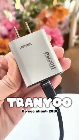 Bộ sạc nhanh 20w Tranyoo #hinriviu95 #review #phukiendienthoai #bosacnhanh #sacnhanh20w #sacdienthoai #tranyoo 