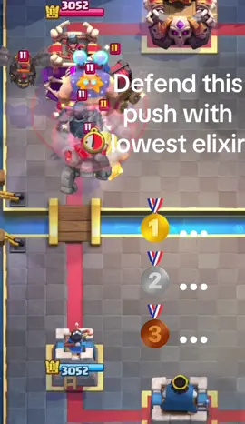Defend this push #clashroyal #CleanTok #clashtok #cl