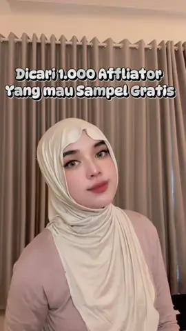 Yuk affliate merapat aku krim sampel Gratis  #sampelgratis #hijab #affliate #freesample 