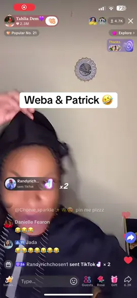 @𝐓𝐚𝐡𝐥𝐢𝐚 𝐃𝐞𝐦💜 lol #patrick #
