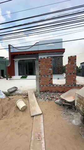 Nhà cấp 4 hiện đại hoàn thiện trọn gói siêu xinh #xaydung #xaynhatrongoi #nhadep #nhahiendai #nhacap4dep #nhasanvuon #xaynha #nhavuon #nhapho #thietkenhadep #nhaphodep 