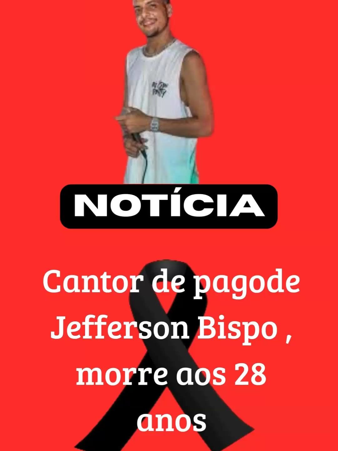 LUTO NA MÚSICA – CANTOR DE PAGODE JEFFERSON BISPO MORRE AOS 28 ANOS -  Uma triste notícia abalou o mundo do pagode e da música brasileira: o cantor Jefferson Bispo faleceu aos 28 anos, deixando fãs e amigos em luto. Conhecido por seu talento, carisma e paixão pela música, Jefferson conquistou admiradores em todo o Brasil. Neste vídeo, você vai saber todos os detalhes sobre sua trajetória, os últimos momentos e a comoção gerada por sua partida precoce. Um adeus emocionante a um artista que marcou corações e que jamais será esquecido. #JeffersonBispo #Luto #Pagode #NotíciaUrgente #Famosos