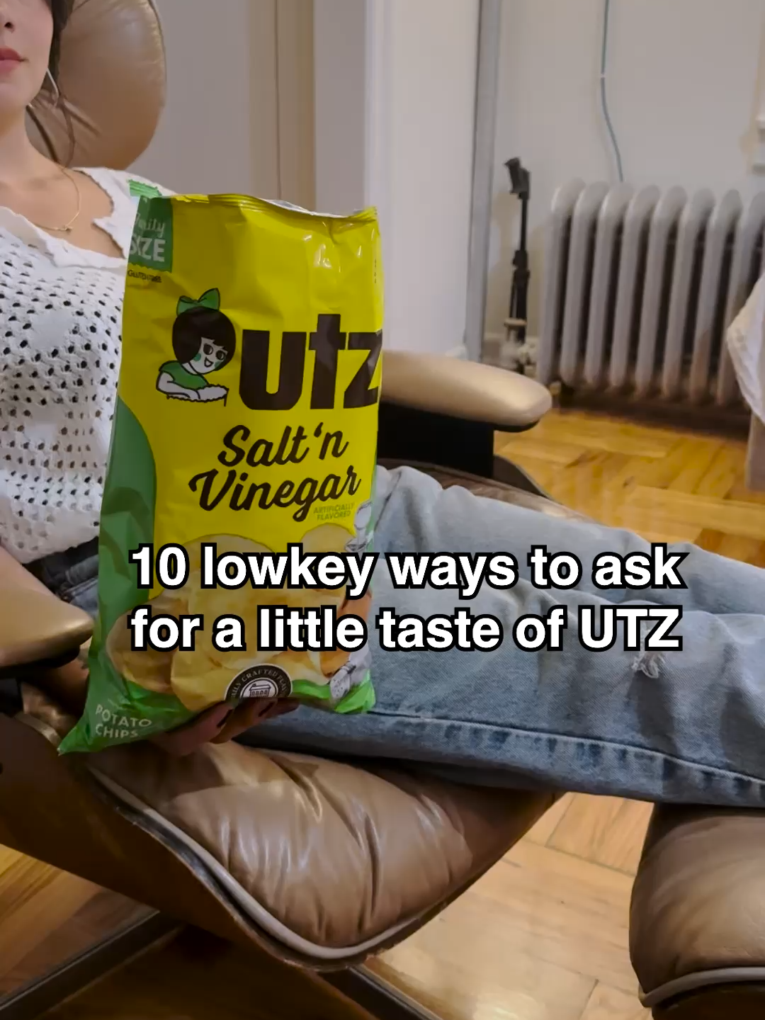 Would this work on you? #chips #utz #snacks