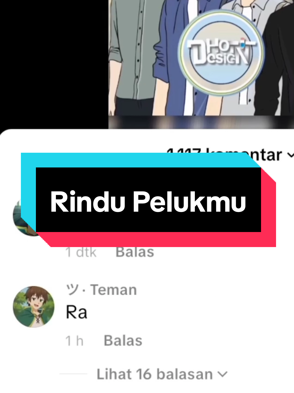 Rindu Pelukmu | @chaeroel  #music #song #lyrics #edit 