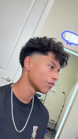 Did I save him from the haircut his mom gave him ⁉️ #katybarber #houstonbarber #texturedfringe #lowtaperfade #fyp 