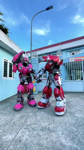 Bước ra đây mau @MASCOT RÌ VIU #chothuerobot #chothuemascot #mascotmiennam #robotkhonglo #mascot 