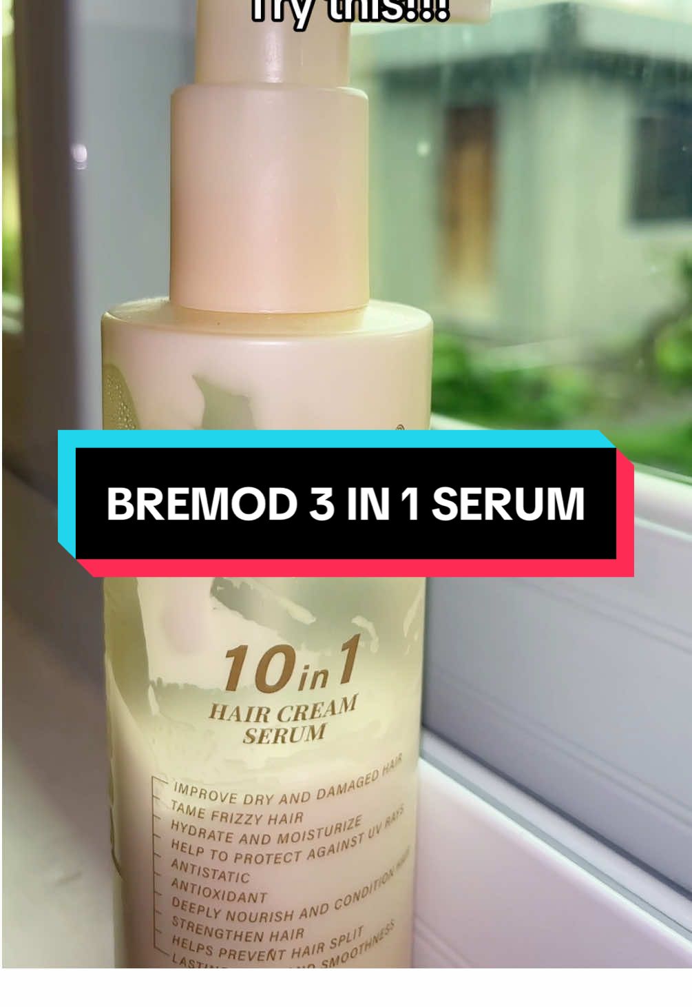 Bremod 10 in 1 Serum✨ #bremodpremiumph #bremodserum #bremod10in1hairserum #haircare #hairserum 