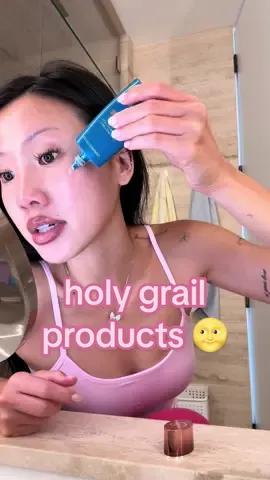 Let me know your holy grails!! ^_^ @medicube global @Colorescience @anua_global @numbuzin @Wonderskin Beauty @Benefit Cosmetics @chanel.beauty @makeupbymario @Philips Sonicare @Biodance Store US @Dr.Jart+ North America @Skinfluencer  #holygrailproducts #fyp #favorites #recommendations #beauty 