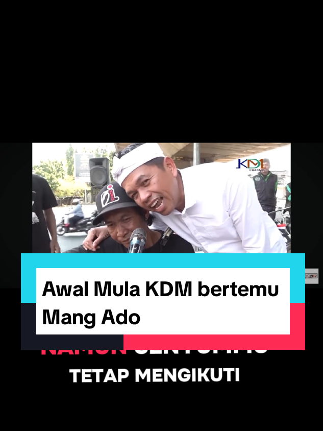 Setelah pertemuan itu, Mang Ado dapat banyak Job manggung di acara Bapak Aing. Hingga saat ini, tambah popoluer terangkat derajatnya san makin sukses.  @mangado #kdm #bapakaing #mangado #pengamensukses #kangdedimulyadichannel 