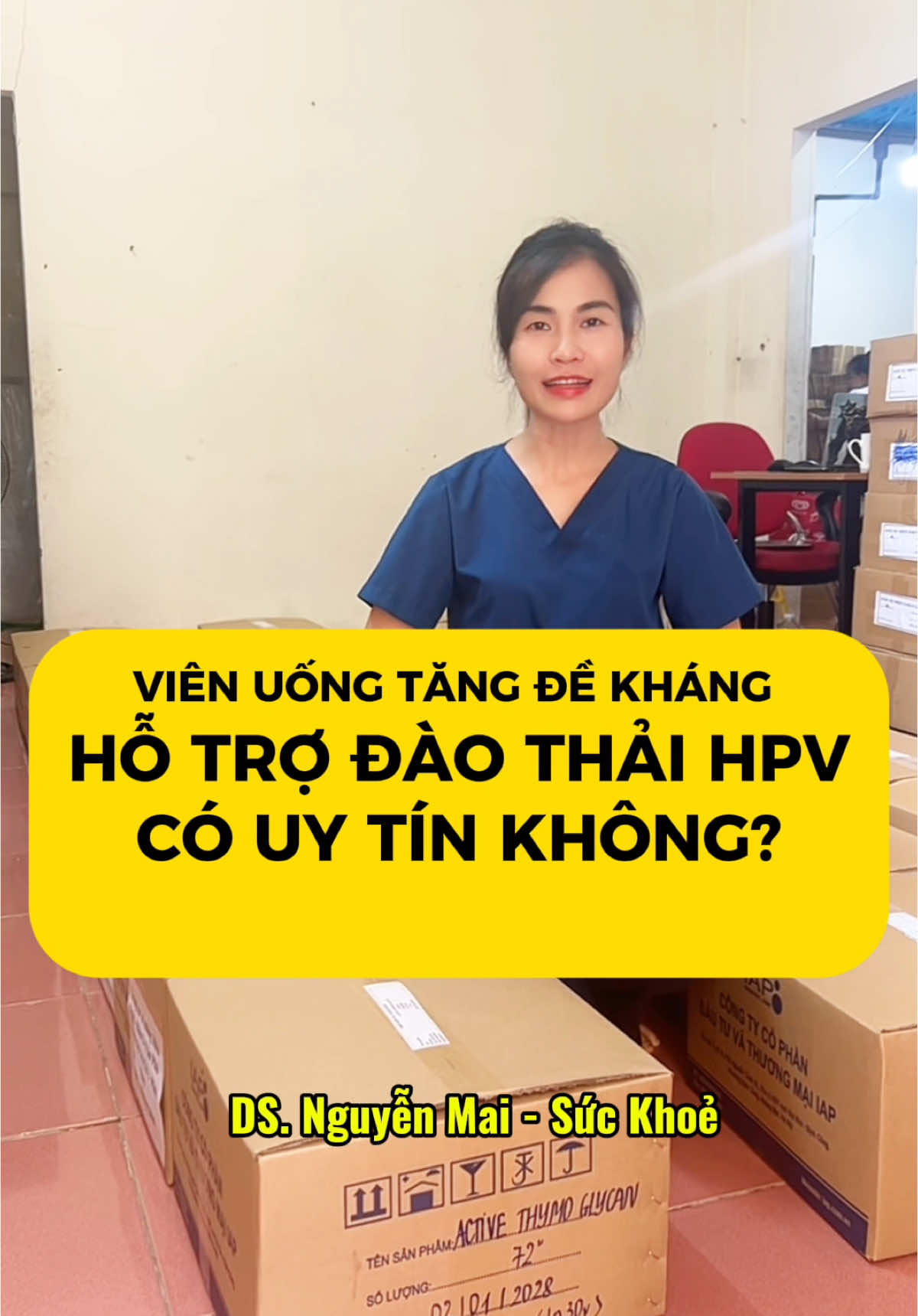 Viên uống tăng đề kháng hỗ trợ đào thải HPV của bên em có uy tín không? #xuhuong #nguyenmaisuckhoe #suimaoga #sùimàogà #sùi_mào_gà #sùi #chamrungsui #daothaihpv #hpv #thymoglycan 