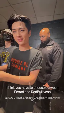 Jay asked fans to vote on Weverse to choose his outfit for Day1 soundcheck in WTL Singapore, and the most-voted option was Ferrari #JAY #jayenhypen #enhypen #foryou #f1