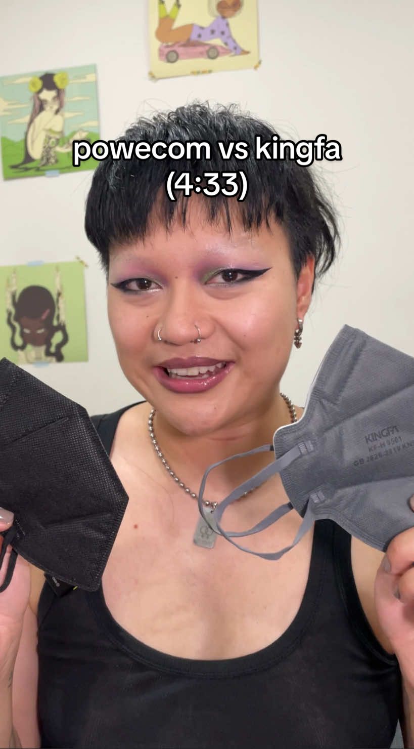 👁️ READ ME 👁️ not an ad! gifted by @Planet Halo, Inc. use my commission code THAIBROWS for $$ off 🤓  comment what mask u wanna see me try next! 🎙️ TIME STAMPS FOR SHORT ATTENTION SPANS ‼️ powecom overview @ 0:43  kingfa overview @ 2:10  overall differences @ 3:39  #maskreview #publichealth ##covidisntover#planethalohealth #kn95  